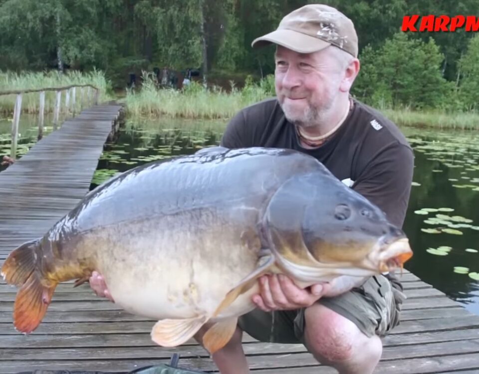 Steve Briggs w Polsce, film karpiowy na łowisku Tuszynek
