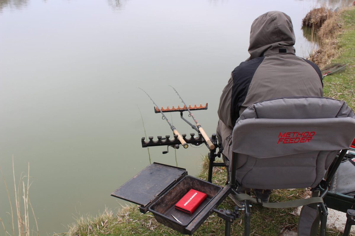 Zimowe łowienie karpi na method feeder