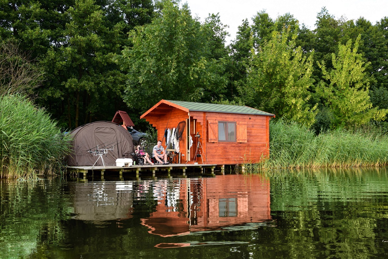 Domek na łowisku karpiowym Gosławice
