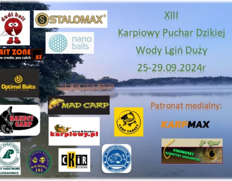 Zawody karpiowe na Jeziorze Lgiń Duży