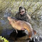 Jezioro Miłoszewskie - rekord karp 35 kg