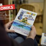 Komiks wędkarski Fikoty Family ten o jesiotrach