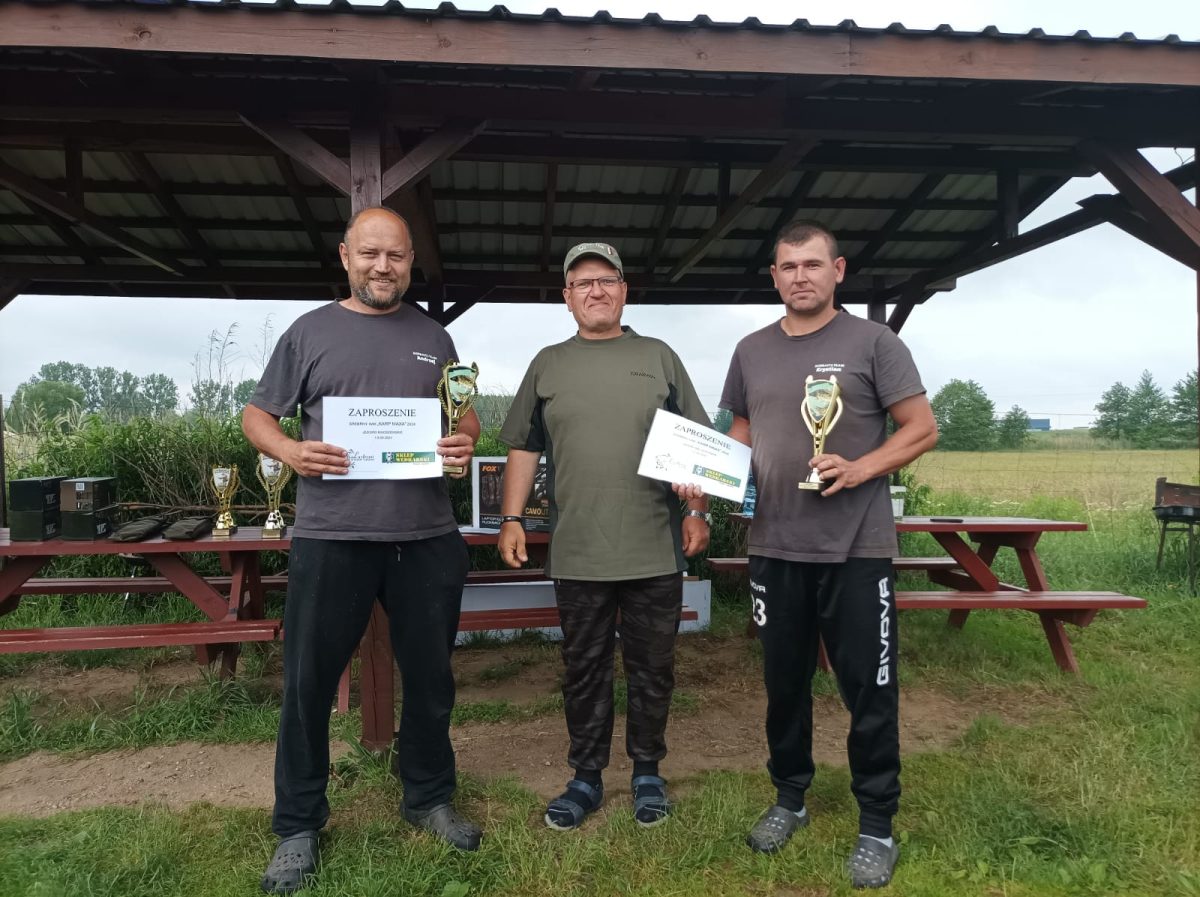 zawody karpiowe Grand Prix Wielkopolski - zwycięzcy