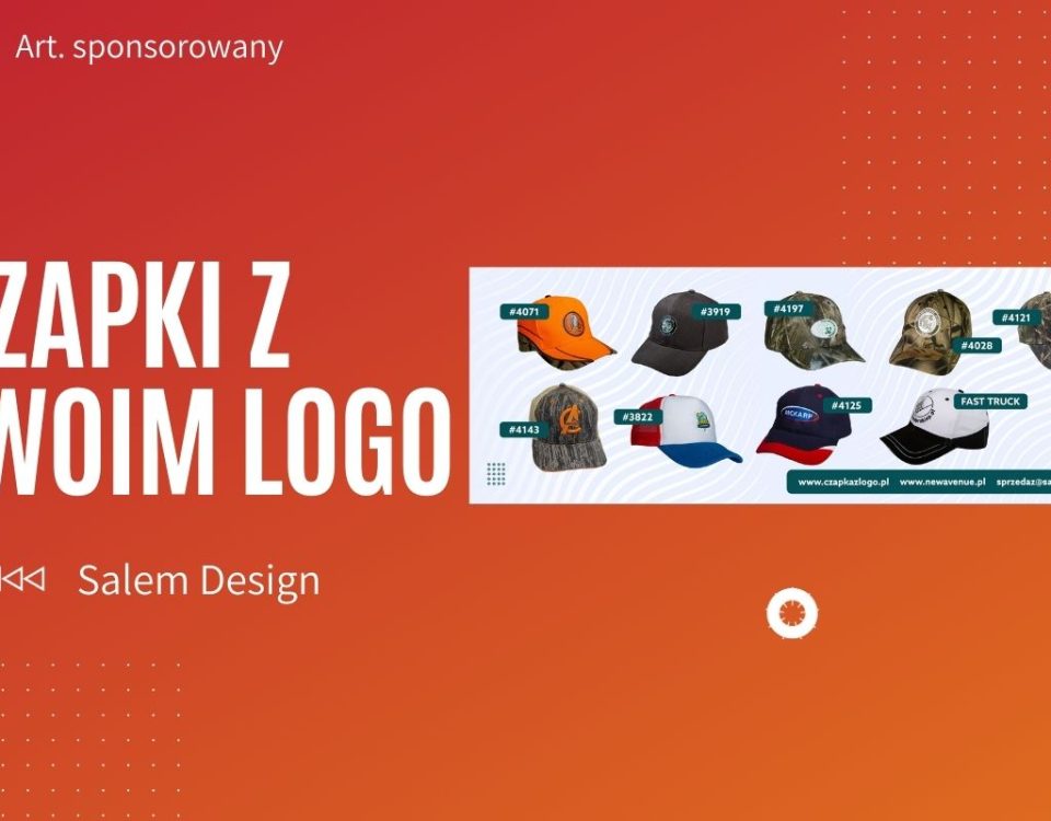 Czapki z logo