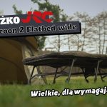 duże łóżko karpiowe jrc cocoon 2 flatbed wide