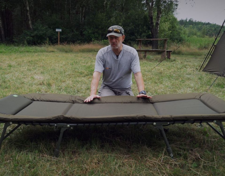 łóżko karpiowe Carp Pro - lekkie, 8 nóg
