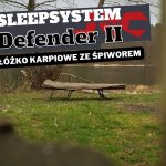 łóżko karpiowe ze śpiworem