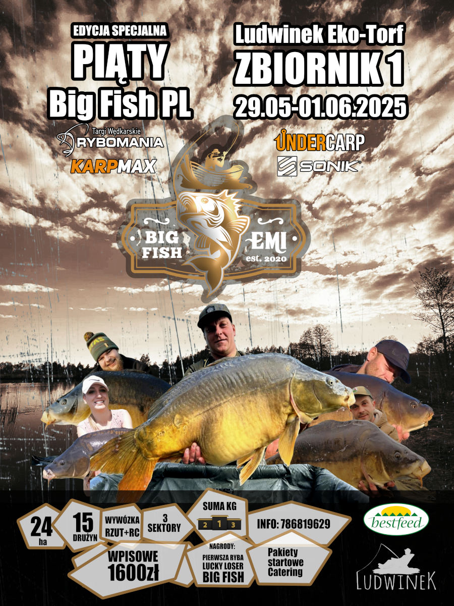 Zawody Karpiowe Big Fish Polska