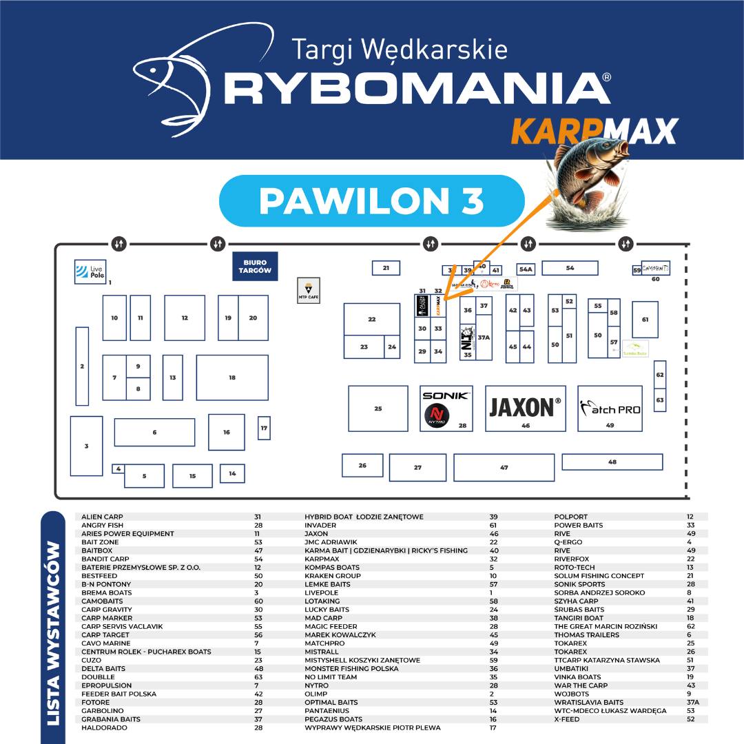 karp max  na targach rybomania.