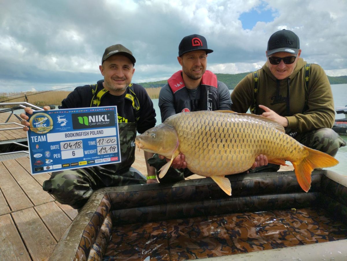 Polskie drużyny na International Balaton Carp Cup