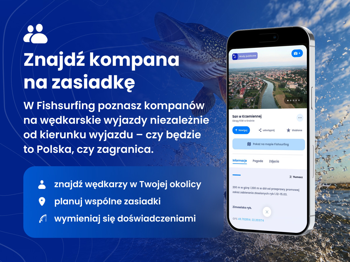 aplikacja dla wędkarzy
