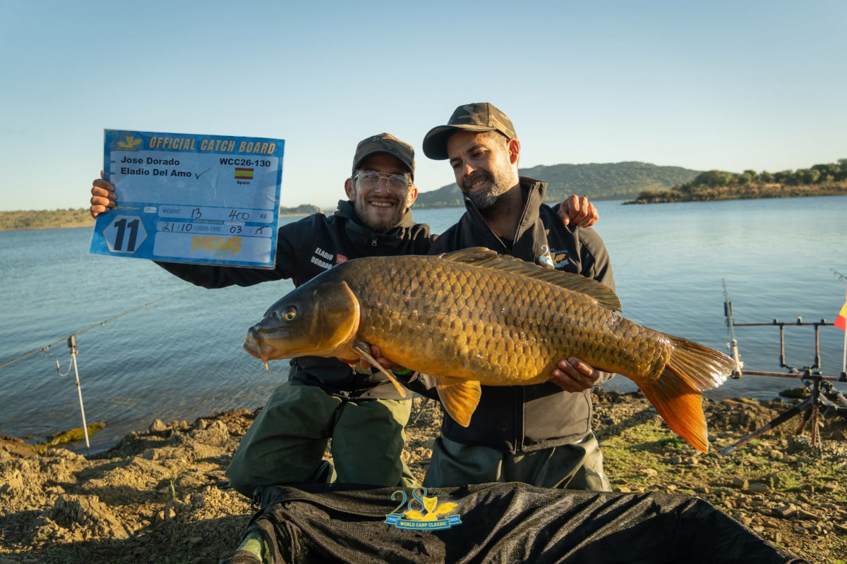 Jose Dorado i Eladio Del Amo zajęli 3 miejsce w World Carp Classic 2026